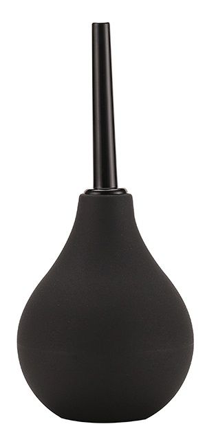 Черный анальный душ ANAL DOUCHE с прямым наконечником - Dream Toys - купить с доставкой в Северске