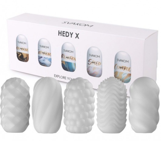 Набор из 5 мастурбаторов Hedy X5 Mixed - Svakom - в Северске купить с доставкой