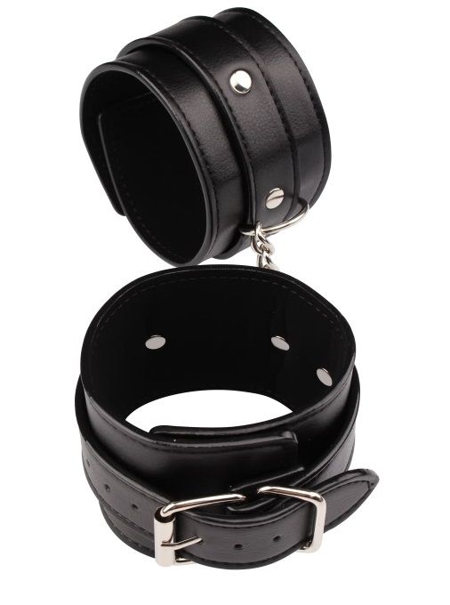 Черные оковы Classic Ankle Cuffs - Chisa - купить с доставкой в Северске