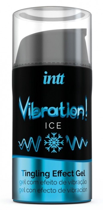 Жидкий интимный гель с эффектом вибрации Vibration! Ice - 15 мл. - INTT - купить с доставкой в Северске