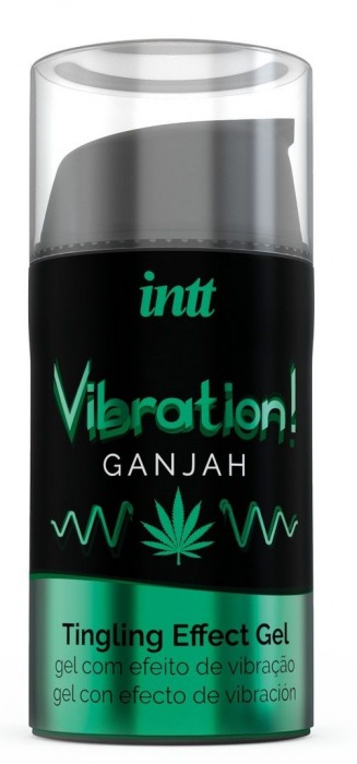 Жидкий интимный гель с эффектом вибрации Vibration! Ganjah - 15 мл. - INTT - купить с доставкой в Северске