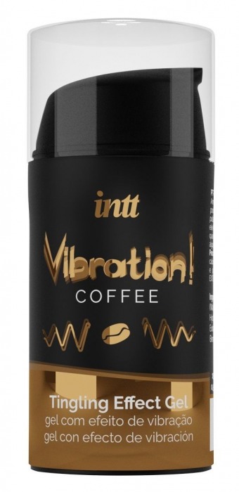 Жидкий интимный гель с эффектом вибрации Vibration! Coffee - 15 мл. - INTT - купить с доставкой в Северске