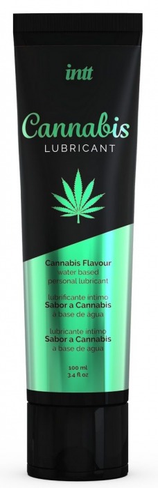 Интимный гель на водной основе Cannabis Lubricant - 100 мл. - INTT - купить с доставкой в Северске