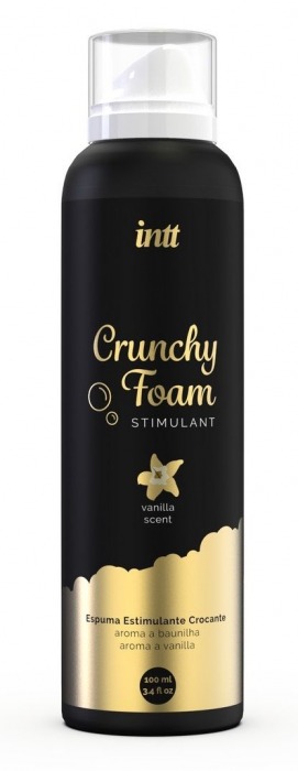 Пенка для массажа Crunchy Foam Stimulant Vanilla - 100 мл. - INTT - купить с доставкой в Северске