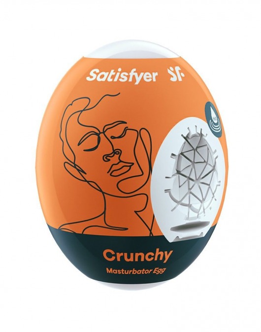 Мастурбатор-яйцо Satisfyer Crunchy Mini Masturbator - Satisfyer - в Северске купить с доставкой