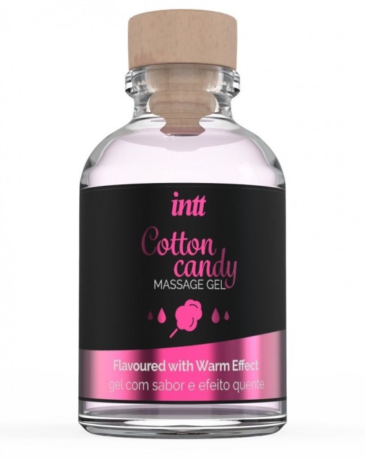 Массажный гель с согревающим эффектом Cotton Candy - 30 мл. - INTT - купить с доставкой в Северске