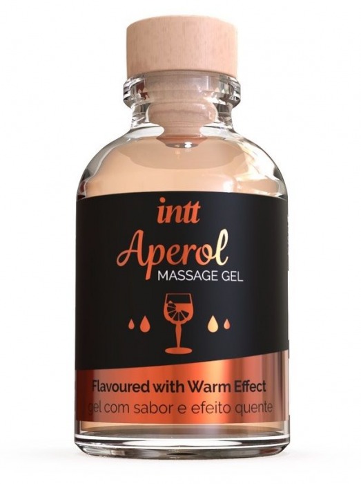 Массажный гель с согревающим эффектом Aperol - 30 мл. - INTT - купить с доставкой в Северске