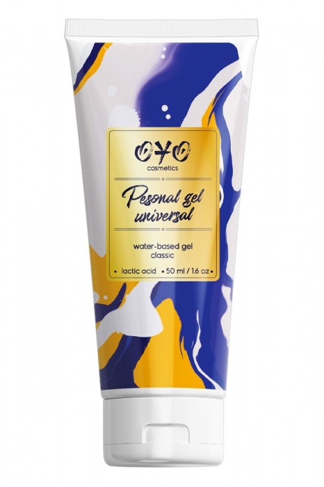 Интимная смазка на водной основе OYO Personal Gel Universal - 50 мл. - OYO - купить с доставкой в Северске