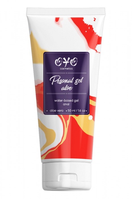Анальная смазка на водной основе OYO Personal Gel Aloe - 50 мл. - OYO - купить с доставкой в Северске