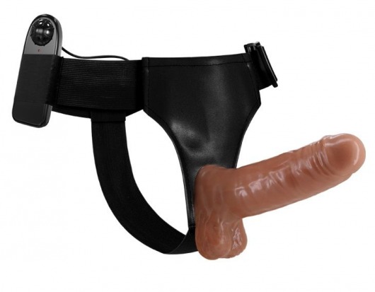 Страпон на трусиках с вибрацией Ultra Passionate Harness - 16 см. - Baile - купить с доставкой в Северске