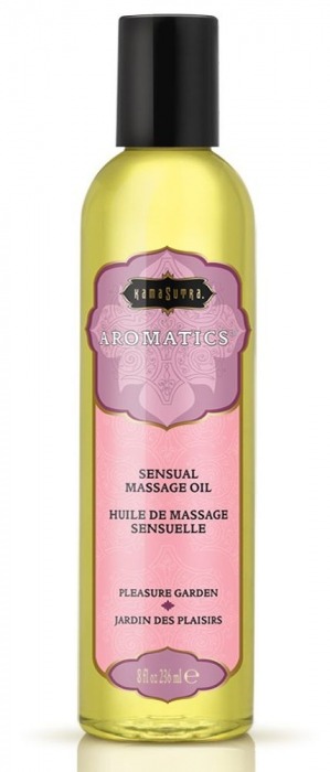 Массажное масло с цветочным ароматом Pleasure Garden - 236 мл. - Kama Sutra - купить с доставкой в Северске