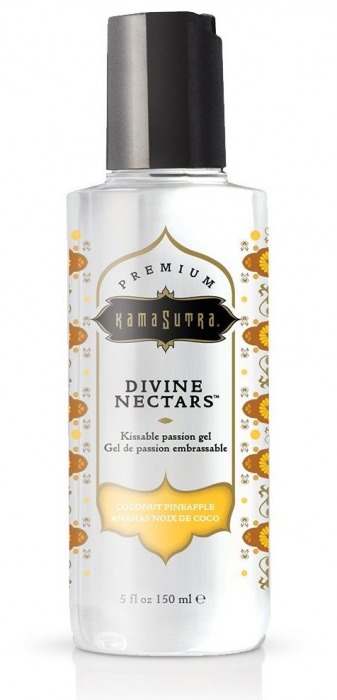 Гель-лубрикант на водной основе Divine Nectars Vanilla с ароматом ванили - 150 мл. - Kama Sutra - купить с доставкой в Северске