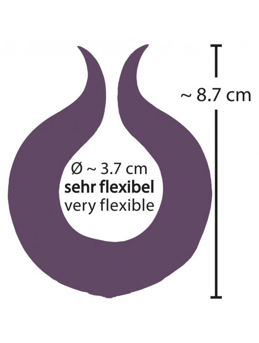 Вибратор для пар Two Motors Couple’s Ring в форме кольца - Orion - в Северске купить с доставкой