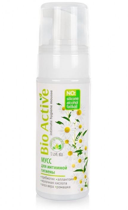Мусс для интимной гигиены Bio Active - 150 мл. - Биоритм - купить с доставкой в Северске