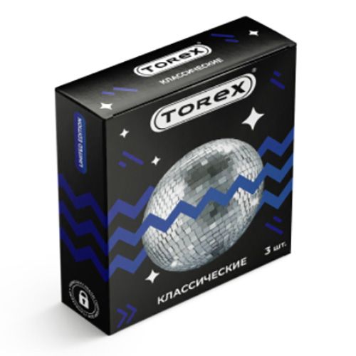Гладкие презервативы Torex Party  Классические  - 3 шт. - Torex - купить с доставкой в Северске