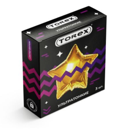 Презервативы Torex Party  Ультратонкие  - 3 шт. - Torex - купить с доставкой в Северске