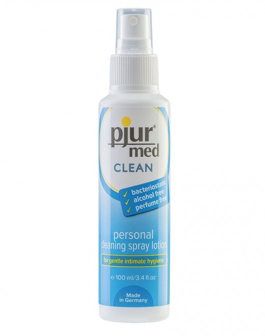 Гигиенический спрей pjur MED Clean Spray - 100 мл. - Pjur - купить с доставкой в Северске