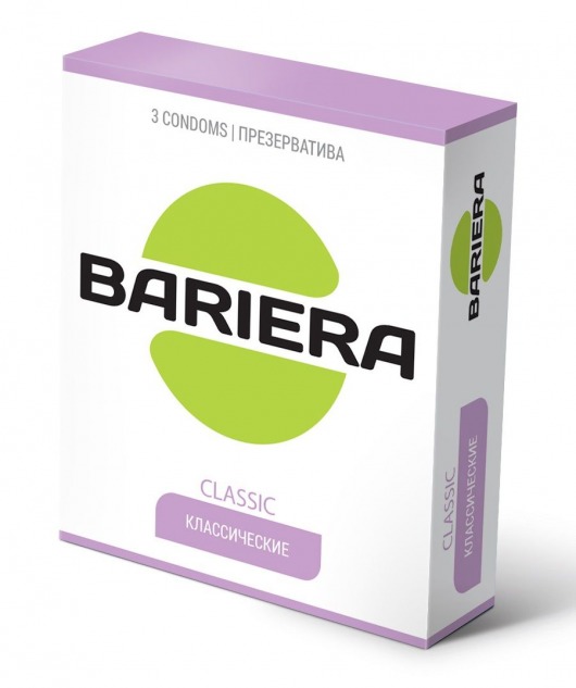Классические презервативы Bariera Classic - 3 шт. - Bariera - купить с доставкой в Северске