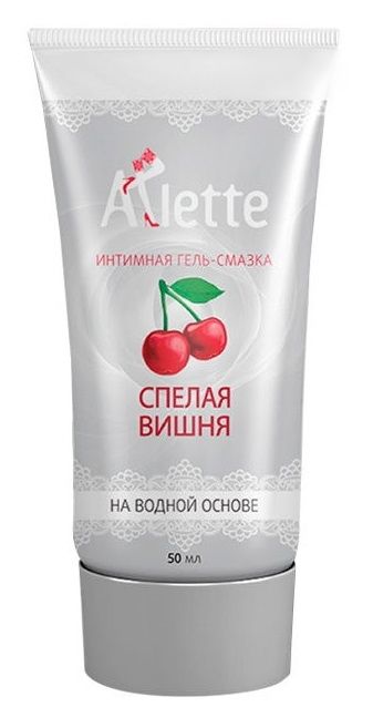 Интимная гель-смазка на водной основе Arlette  Спелая вишня  - 50 мл. - Arlette - купить с доставкой в Северске