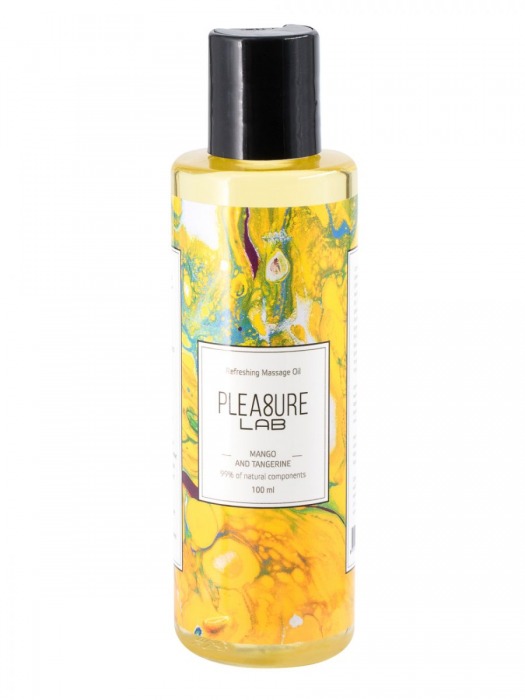 Массажное масло Pleasure Lab Refreshing с ароматом манго и мандарина - 100 мл. - Pleasure Lab - купить с доставкой в Северске