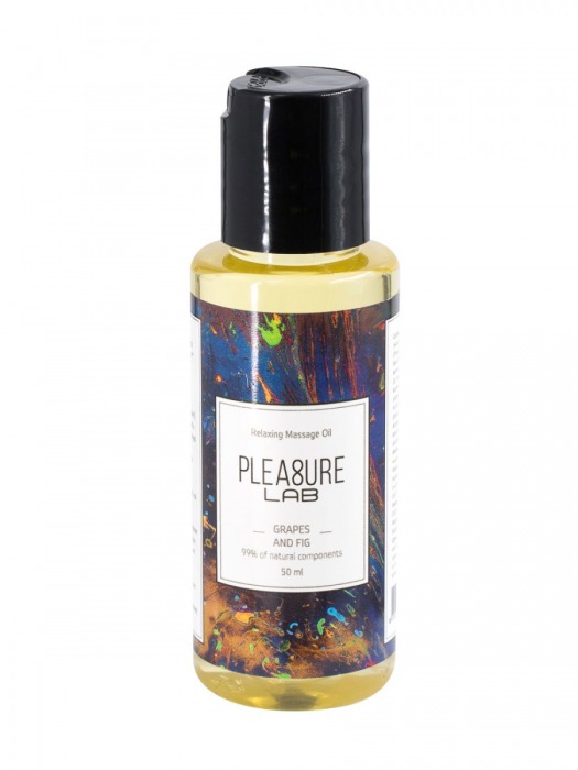 Массажное масло Pleasure Lab Relaxing с ароматом винограда и инжира - 50 мл. - Pleasure Lab - купить с доставкой в Северске