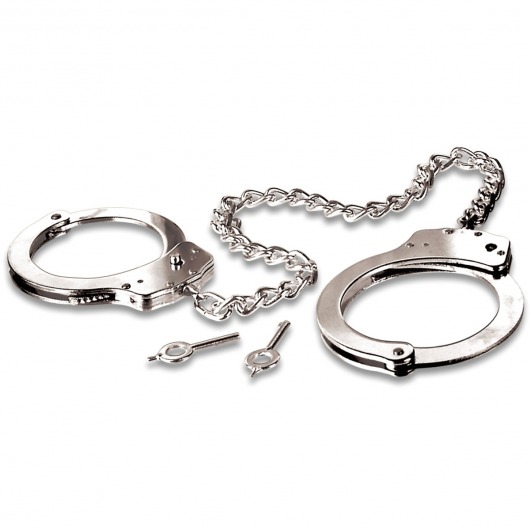 Металлические наручники Metal Leg Cuffs - Pipedream - купить с доставкой в Северске