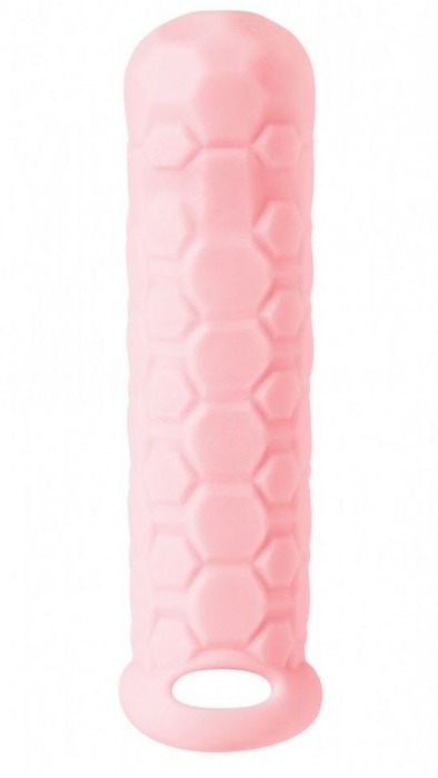 Розовый фаллоудлинитель Homme Long - 15,5 см. - Lola Games - в Северске купить с доставкой