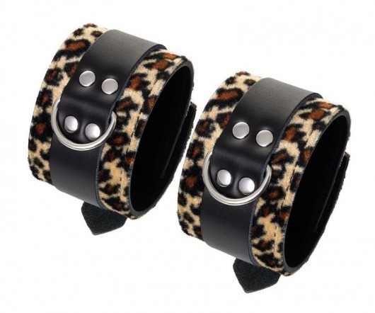 Наручники Anonymo с анималистическим принтом - ToyFa - купить с доставкой в Северске