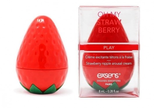 Крем для стимуляции сосков Oh My Strawberry - 8 мл. - Exsens - купить с доставкой в Северске