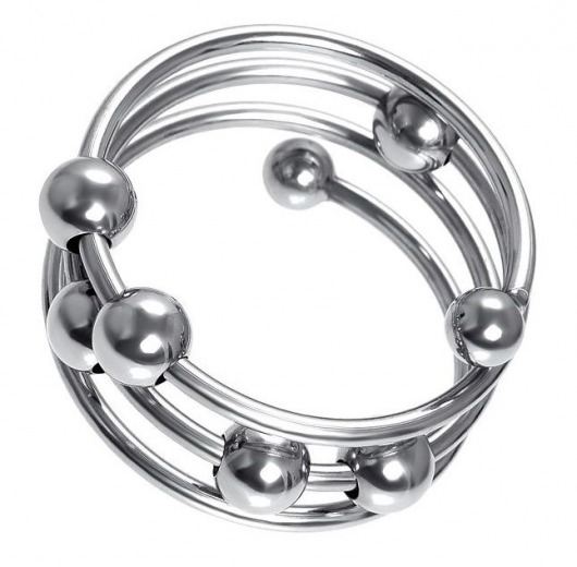 Большое металлическое кольцо под головку пениса - ToyFa - купить с доставкой в Северске