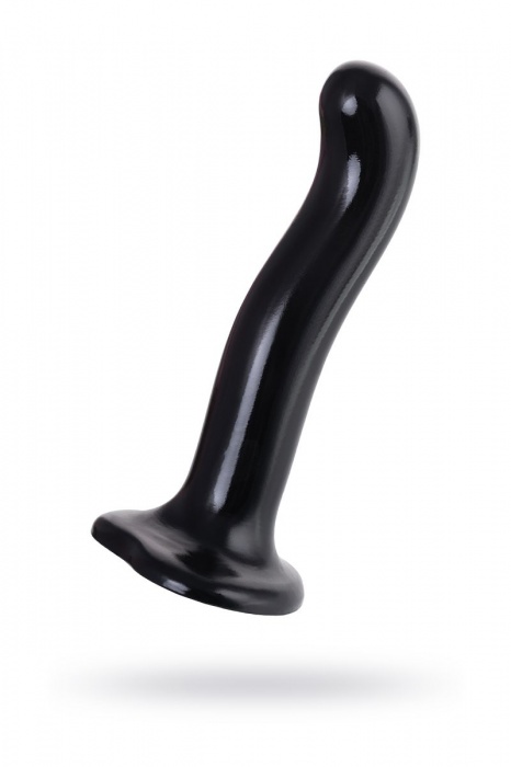 Черный стимулятор для пар P G-Spot Dildo Size L - 19 см. - Strap-on-me - в Северске купить с доставкой