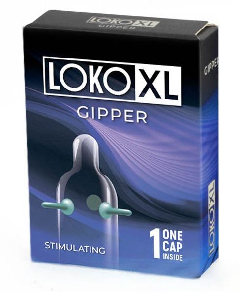 Стимулирующая насадка на пенис LOKO XL GIPPER - Sitabella - в Северске купить с доставкой