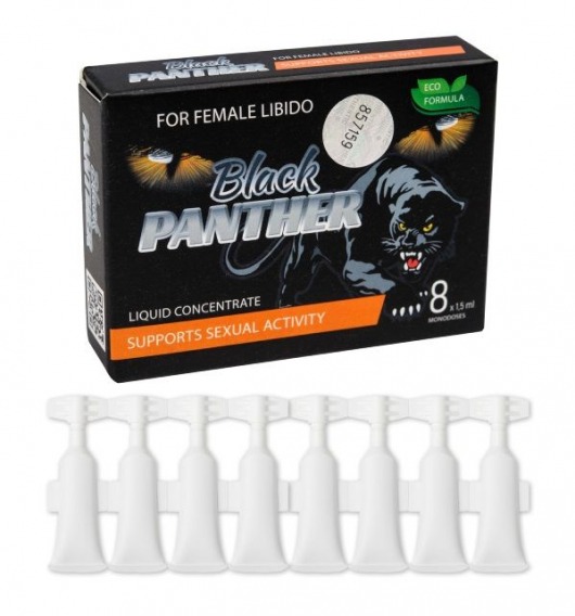 Пищевой концентрат для женщин BLACK PANTER - 8 монодоз (по 1,5 мл.) - Sitabella - купить с доставкой в Северске