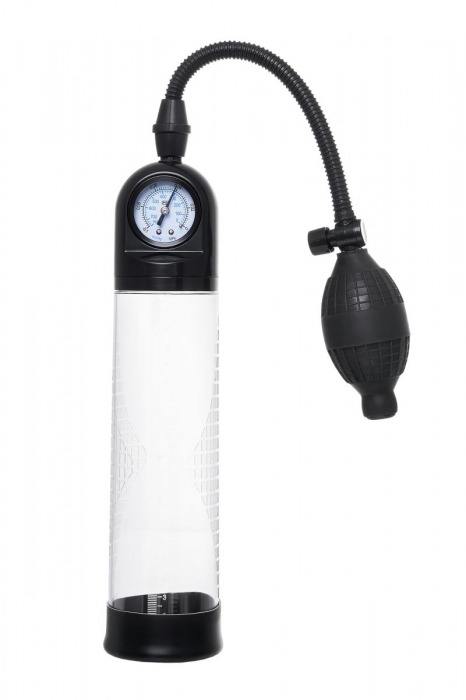 Прозрачная механическая помпа Roald с манометром - Sexus - в Северске купить с доставкой