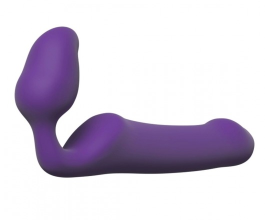 Фиолетовый безремневой страпон Queens L - Adrien Lastic - купить с доставкой в Северске