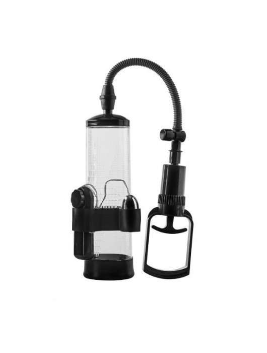 Прозрачная вакуумная помпа с вибрацией Vibrating Penis Pump - Dream Toys - в Северске купить с доставкой