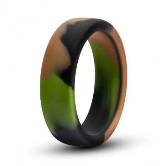 Эрекционное кольцо камуфляжной расцветки Silicone Camo Cock Ring - Blush Novelties - в Северске купить с доставкой