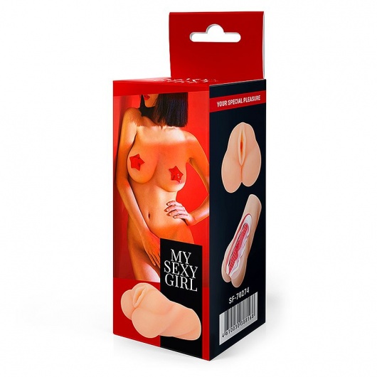 Мягкий реалистичный мастурбатор-вагина - Bior toys - в Северске купить с доставкой