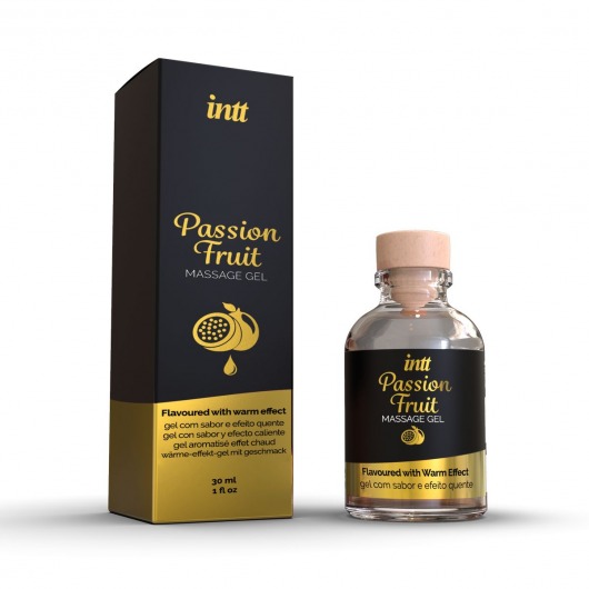 Массажный гель с ароматом маракуйи Passion Fruit - 30 мл. - INTT - купить с доставкой в Северске