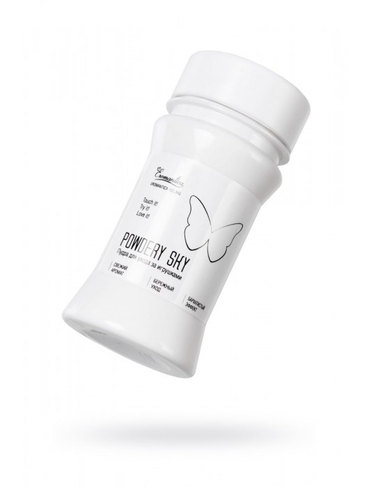 Пудра для ухода за игрушками Powdery Sky с ароматом мяты - 40 гр. - Eromantica - купить с доставкой в Северске
