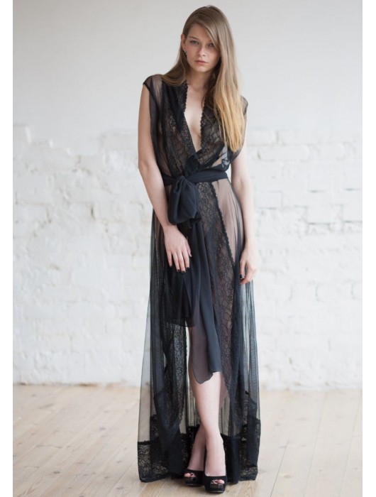 Роскошный пеньюар в пол - Opium купить с доставкой