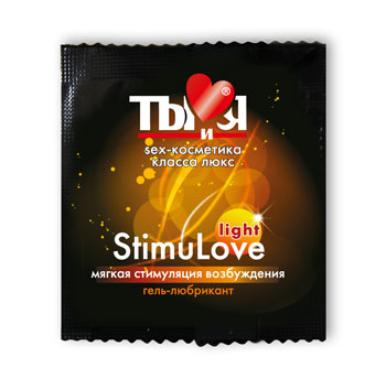 Разогревающий гель-лубрикант Stimulove Light в одноразовой упаковке - 4 гр. - Биоритм - купить с доставкой в Северске