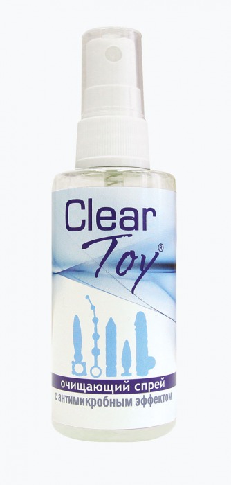 Очищающий спрей Clear Toy с антимикробным эффектом - 100 мл. - Биоритм - купить с доставкой в Северске
