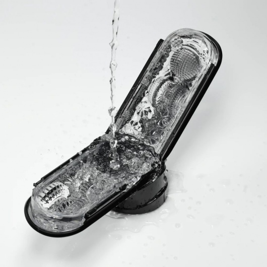 Черный мастурбатор Flip Zero Gravity - Tenga - в Северске купить с доставкой