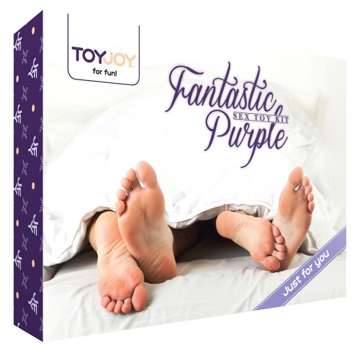 Эротический набор FANTASTIC PURPLE SEX TOY KIT - Toy Joy - купить с доставкой в Северске