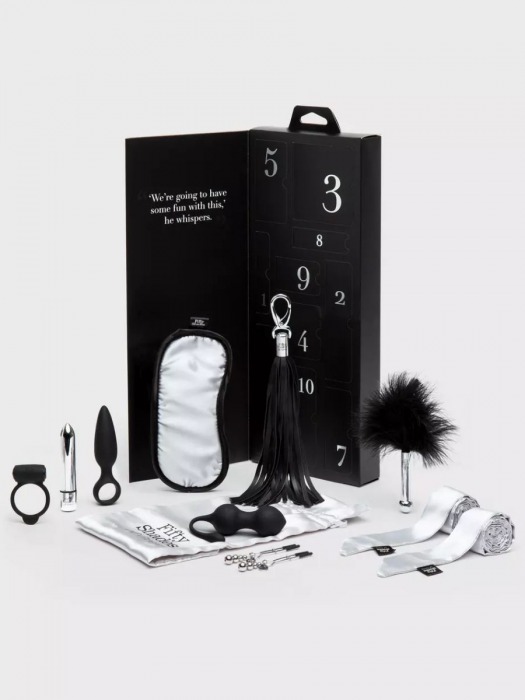 Эротический набор Pleasure Overload 10 Days of Play Gift Set - Fifty Shades of Grey - купить с доставкой в Северске