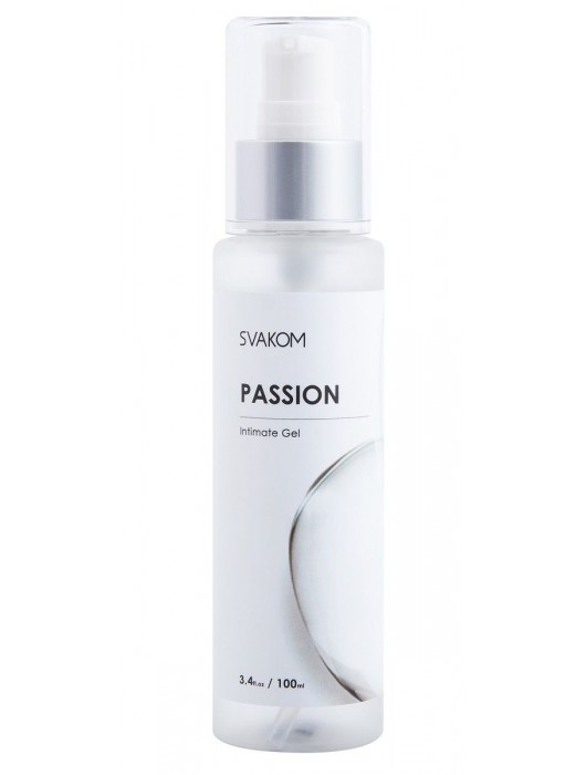 Смазка на водной основе Passion Intimate Gel - 100 мл. - Svakom - купить с доставкой в Северске