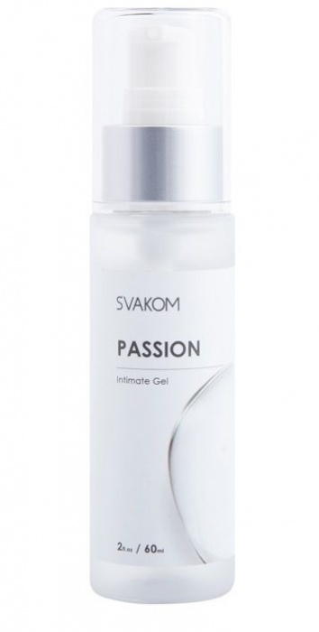 Смазка на водной основе Passion Intimate Gel - 60 мл. - Svakom - купить с доставкой в Северске