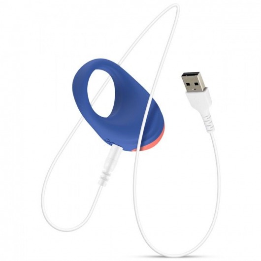 Синее эрекционное кольцо RRRING Dinner Date Cock Ring - FeelzToys - в Северске купить с доставкой