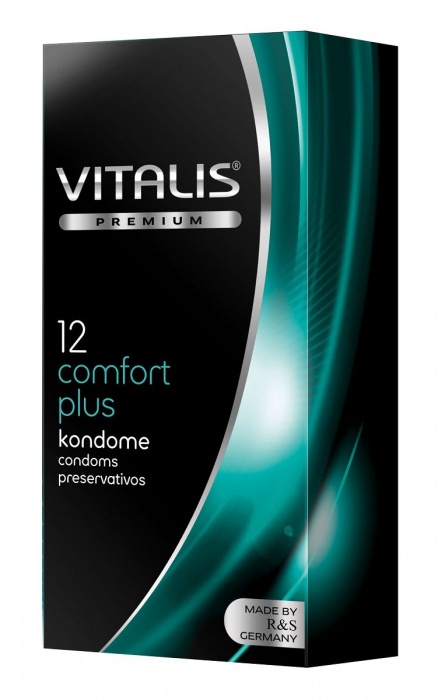 Контурные презервативы VITALIS PREMIUM comfort plus - 12 шт. - Vitalis - купить с доставкой в Северске